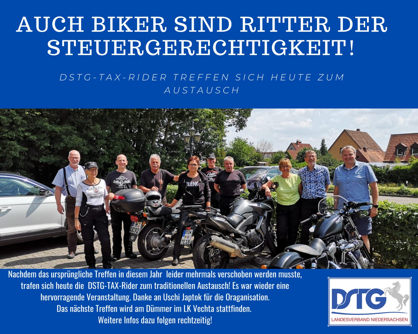DSTG Treffen Tax Rider 2021 06 26